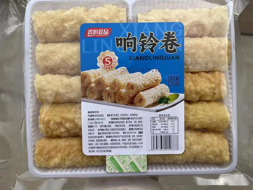 乡润食品工厂店^o^香盼响铃卷#乡润食品#火锅食材 #全国发